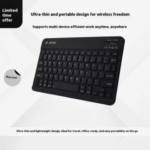 Teclado inalámbrico Bluetooth adecuado para iPad, teléfonos móviles, tabletas, control silencioso, teclado con carga inalámbrica - Product Image 5