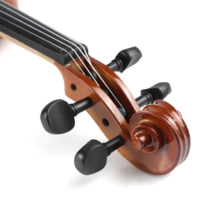 Precio de fábrica al por mayor Violín de madera contrachapada barato de mejor calidad con arco de madera de Brasil para niños y estudiantes - Product Image 6