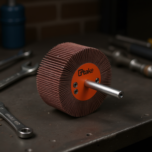 Disque à lamelles abrasif Ttake 25x25 mm, grain 60, tige de 6 mm pour le meulage - Product Image 3