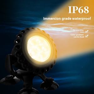 Lampe solaire LED étanche IP68 pour réservoir, petite taille, lumière du jour 6000K, batterie incluse, colorée, pour rocaille, piscine, bassin à poissons - Product Image 5
