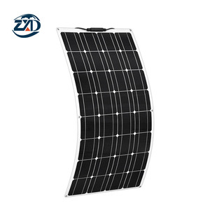 Zxd <span class=keywords><strong>PV</strong></span> <span class=keywords><strong>150W</strong></span> có thể gập lại linh hoạt bảng điều khiển năng lượng mặt trời Silicon đơn tinh thể 100W 200W hệ thống điện 12V 24V - Product Image 1