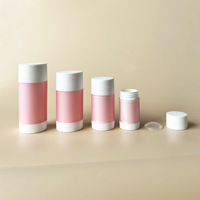 Contenants en plastique recyclé à double couche PP personnalisés de 30/50/75/100g pour déodorant et crème solaire en stick