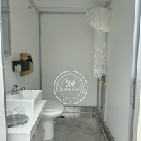 Luxe événements en plein air mariage douche Portable unité de douche Portable toilette chimique Portable toilettes portables toilettes remorques