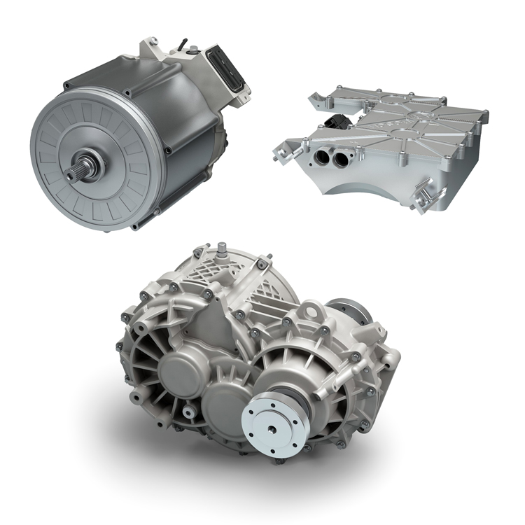 Новый пик 170 кВт Ev Мотор для грузовика