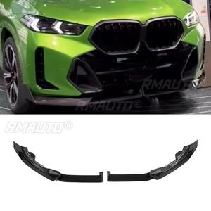 4 piezas de alerón delantero para coche, difusor de parachoques, pieza de modificación para BMW G06 X6 2023-2024, protector de parachoques, accesorios de cubierta. - Product Image 1