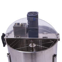 Hochwertige elektrische 4-Rahmen-Honigextraktionsmaschine aus rostfreiem Stahl 304 Verdickter Bienen trenner Neue Imkerei Bienen farmen