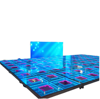 Éclairage de scène professionnel BOTAI Abyss, panneau de sol magnétique à LED, matrice lumineuse, indice de protection IP65, pour les clubs et les mariages (50x50cm/60x60cm)