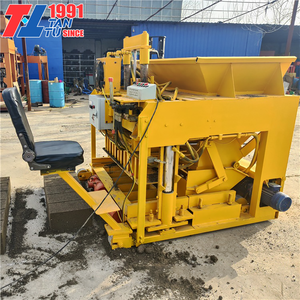 Macchina Mobile per Blocchi di Cemento a Diesel, Macchina per Mattoni e Pavimentazione in Funzione - Product Image 3