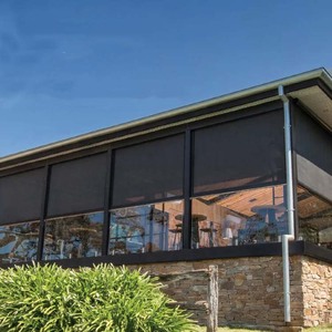 Tapparelle per esterni parasole per esterni con schermo a Pergola da <span class=keywords><strong>Patio</strong></span> con chiusura lampo da esterno tapparelle a scomparsa schermo retrattile - Product Image 4