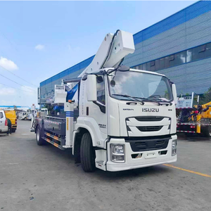 Precio de Fábrica, Camión Isuzu GIGA 4x2 de Servicio Pesado con Plataforma Elevadora Telescópica de 45m en Venta - Product Image 1