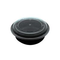 Bol de conservation alimentaire Nrbowl Series 24oz en PP, compatible micro-ondes et lave-vaisselle, avec couvercle, design classique, moulé par injection
