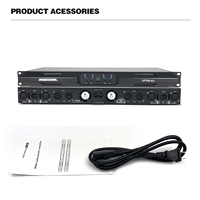 Amplificateur de puissance numérique professionnel K4 4 canaux 2000WX4 technologie UPDM montage en rack 1U de dernière génération