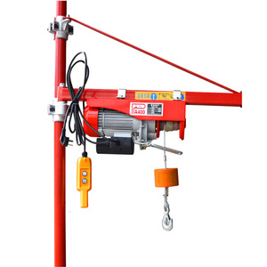 <span class=keywords><strong>Polipasto</strong></span> Eléctrico Portátil con Brazo Giratorio de 500 kg, <span class=keywords><strong>Mini</strong></span> <span class=keywords><strong>Polipasto</strong></span> Eléctrico con Cable de Acero - Product Image 1