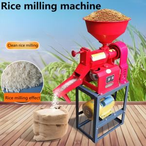 Reismühle komplett mit Reis hüller und Polierer Mais Getreide mahl maschine für den privaten und gewerblichen Gebrauch - Product Image 6