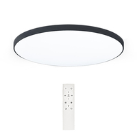 Plafonnier LED intelligent anti-poussière, anti-moustiques et anti-humidité pour balcon, salle de bain et cuisine, avec télécommande, fabriqué en Pologne