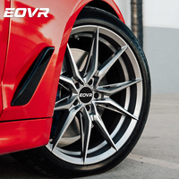 Rines EVOR Forged Andi Cóncavos Cromados de 18-24 Pulgadas, 5x120 5x130 5x114.3 para Toyota, Corvette, BMW, Lamborghini, Nuevos