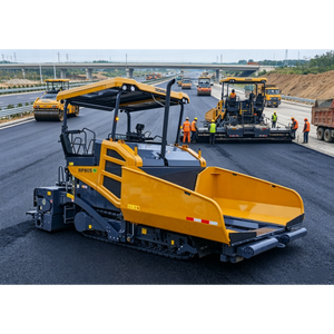 Machine de construction de voies d'accès, largeur de pavage 3-5,85 m, finisseur de route à chenilles RP905 pour asphalte et béton - Product Image 6