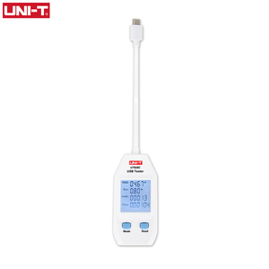 Voltímetro <span class=keywords><strong>Digital</strong></span> UNI-T <span class=keywords><strong>USB</strong></span> UT658, amperímetro de corriente de voltaje, medidor de capacidad para teléfono móvil y tableta - Product Image 5