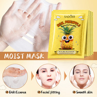 SADOER Masque Visage Naturel aux Fruits Aloès Banane Mangue Avocat Citron Cerise Nicotinamide Hydratant – Pour le Visage et le Corps