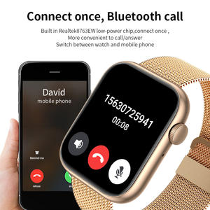 Умные часы LIGE BW0439 с мониторингом температуры для мужчин и женщин, звонки, золотистый стальной браслет, фитнес-часы, измерение давления, 2 ремешка - Product Image 5