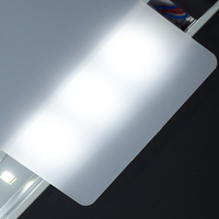 Plaque diffuseur en polycarbonate PC blanc poli mat de 0,5 mm et 1 mm, anti-jaunissement, pour panneau diffuseur de lumière LED et couvercle de lampe