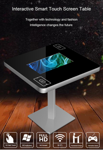 Mesa de restaurante de Hotel de 21,5 pulgadas, carga inalámbrica táctil, o Windows Android, mesa de pantalla multitáctil interactiva inteligente - Product Image 6