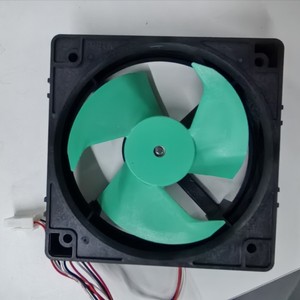NMB 11338JH-12K-BT พัดลมระบายความร้อนในตู้เย็น0.15A DC12V ชิ้นส่วนอะไหล่มอเตอร์ใบพัดสีเขียวสามสาย - Product Image 4