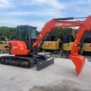 รถขุดขนาดเล็ก3.5ตันพร้อมเครื่องยนต์ Kubota เครื่องขุดตีนตะขาบฟาร์มกระเป๋าขนาดเล็ก - Product Image 5