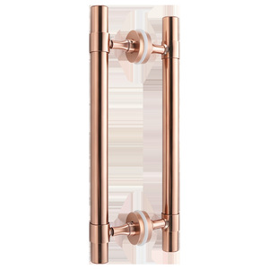 Poignée de porte en acier inoxydable Xinshengfa 350 mm, finition brossée, design moderne et simple, pour portes doubles - Product Image 2