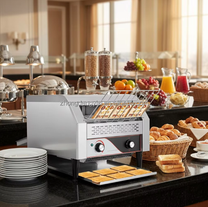 Tostadora Comercial para Hoteles, Máquina para Tostar Pan para Buffet, Tostadora de Pan Multifuncional Rápida y Totalmente Automática - Product Image 2