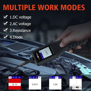 Ancel PB100 Stromkreisprüfer <span class=keywords><strong>Power</strong></span> <span class=keywords><strong>Probe</strong></span> Kfz-Diagnosegerät 12V Android-kompatibel Universell Einsetzbar Elektrischer Stromprüfer - Product Image 3