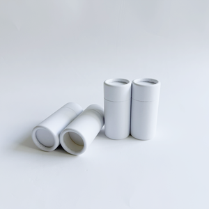Tubes en papier recyclables écologiques personnalisables emboutissant à la main pour déodorant rouge à lèvres baume à lèvres - Product Image 2