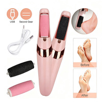 Lime électrique pour les pieds, éliminateur de callosités, ponceuse pour peaux mortes, rechargeable par USB, pour usage domestique