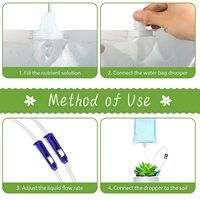 Sacs d'irrigation goutte à goutte, 3 pièces, interrupteurs réglables, dispositifs d'arrosage pour plantes d'intérieur et d'extérieur, sac d'infusion pour plantes liquides, vente en gros