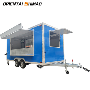 rond <span class=keywords><strong>grand</strong></span> espace pas cher <span class=keywords><strong>prix</strong></span> nourriture voiture remorque alimentaire <span class=keywords><strong>camion</strong></span> de nourriture snack mobile - Product Image 2