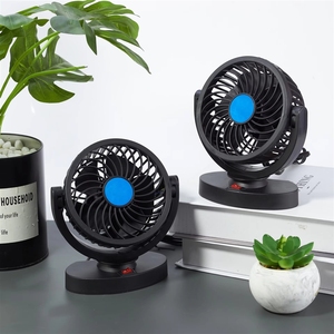 Ventilateur de refroidissement double unité rotatif JL 360 pour véhicules automobiles <span class=keywords><strong>12V</strong></span> - Ventilateur de voiture électrique de haute qualité, faible bruit 35-39dB, palete de 4 pouces, 15W - Product Image 4