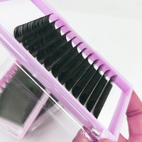 Lagee — faux-cils en cachemire, Extension de cils extra doux, 0.03 CC, mat, sombre, doux, pbt