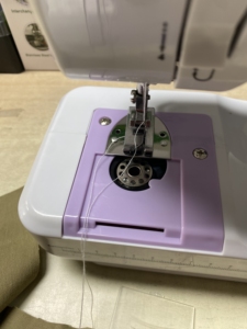 Mini machine à coudre domestique multifonction, neuve, avec mécanisme d'alimentation manuel et pied entraîneur, pour cuir, tissu et textile sur mesure - Product Image 2