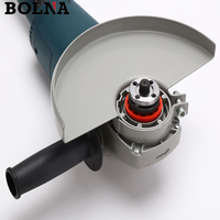 Meuleuse d'angle électrique sans fil sans balais 115mm/125mm à vitesse variable par gâchette, outil électrique portable industriel et DIY pour le polissage