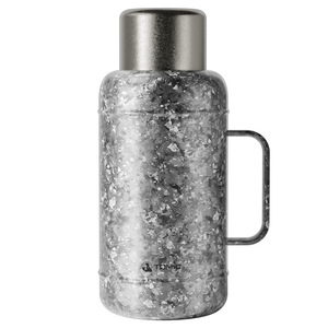 Termo de titanio Tomic de 1000 ml con asa para uso en exteriores - Product Image 1