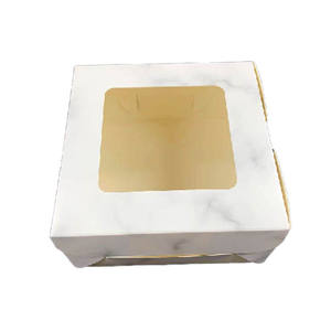 Boîte d'emballage en papier pour beignets de qualité alimentaire - Product Image 3