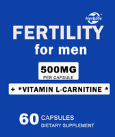 Compléments de fertilité masculine à 100% pour soutenir l'énergie et les performances, comprimés et capsules de fertilité masculine