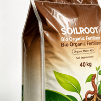 Sac à engrais en PP tissé laminé BOPP imprimé sur mesure, 25 kg, 50 kg, avec doublure en PE, résistant à l'humidité