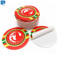 Impression d'autocollants en vinyle découpés sur mesure, étiquettes adhésives imperméables en PVC, conception de logo d'entreprise, autocollants holographiques de dessins animés