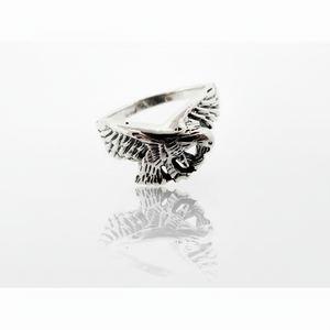Anillo de águila en plata de ley .925, tallas 7, 8, 9 - Product Image 1