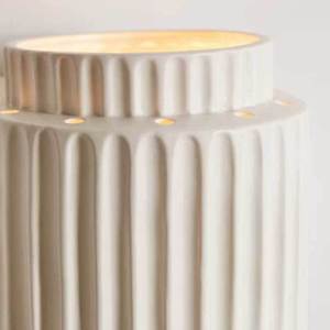 Lampe murale minimaliste japonaise de couleur crème pour chambre à coucher/étude, éclairage d'accentuation pour salon/couloir - Product Image 2