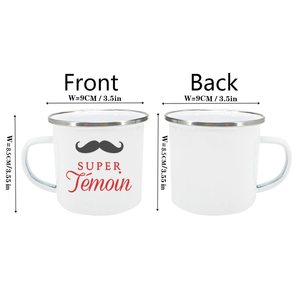 Voulez-vous être <span class=keywords><strong>mon</strong></span> témoin imprimé tasses en émail Bachelorette Party tasse à café demoiselle d'honneur meilleur <span class=keywords><strong>homme</strong></span> tasse cadeaux de mariage pour témoin - Product Image 2