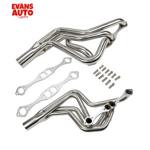 シボレーSBC267-400 V8 1970-1987用ステンレス鋼排気マニホールドヘッダー排気管 - Product Image 1