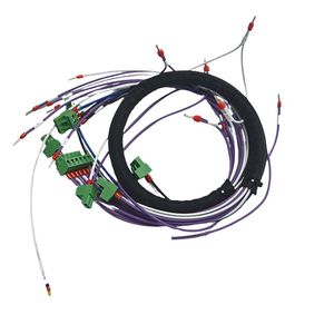 Pengiriman Cepat Konektor Adaptor Tembaga Hijau Berlapis Timah Rakitan Terminal 3.81 Harness Plug-in Blok Kabel Karet yang Dapat Disesuaikan - Product Image 2