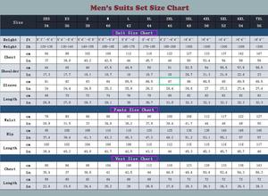 Nouveaux costumes décontractés pour hommes, couleur unie, mode, formel, affaires, mariage, <span class=keywords><strong>smoking</strong></span> de marié, <span class=keywords><strong>veste</strong></span> à revers en pointe, double boutonnage, pantalon - Product Image 6